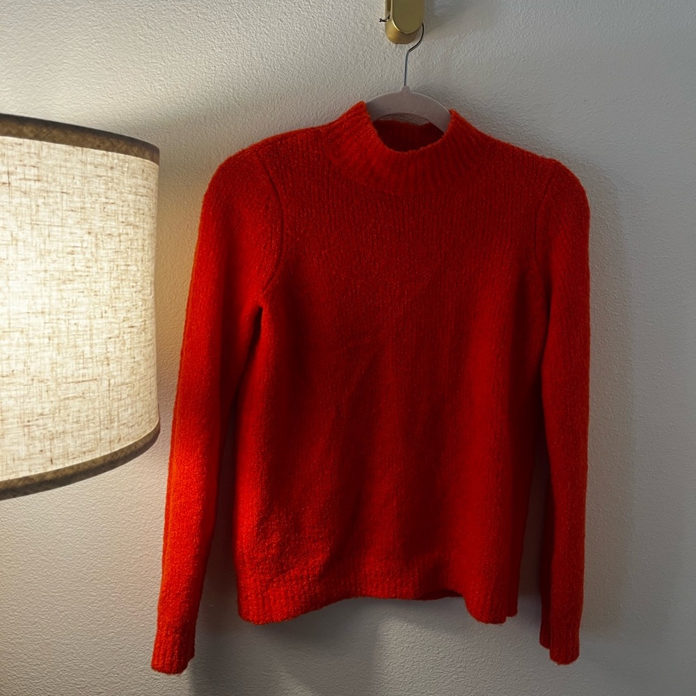 Lovers + Friends Red Wool Blend Sweater